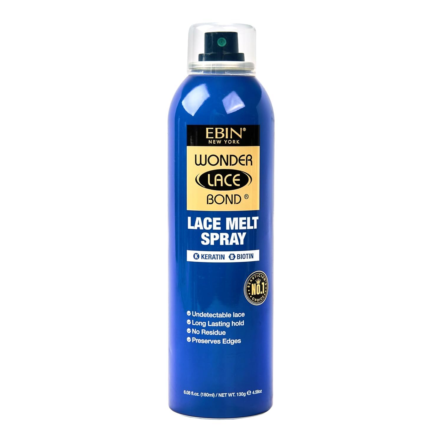 EBIN Wonder Lace Bond Lace Melt Aerosol Spray (180ml, Keratin)