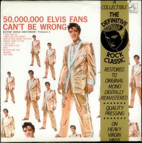 Elvis' Gold Records Vol 2 - 50th Anniversary - Sealed [Vinyl LP