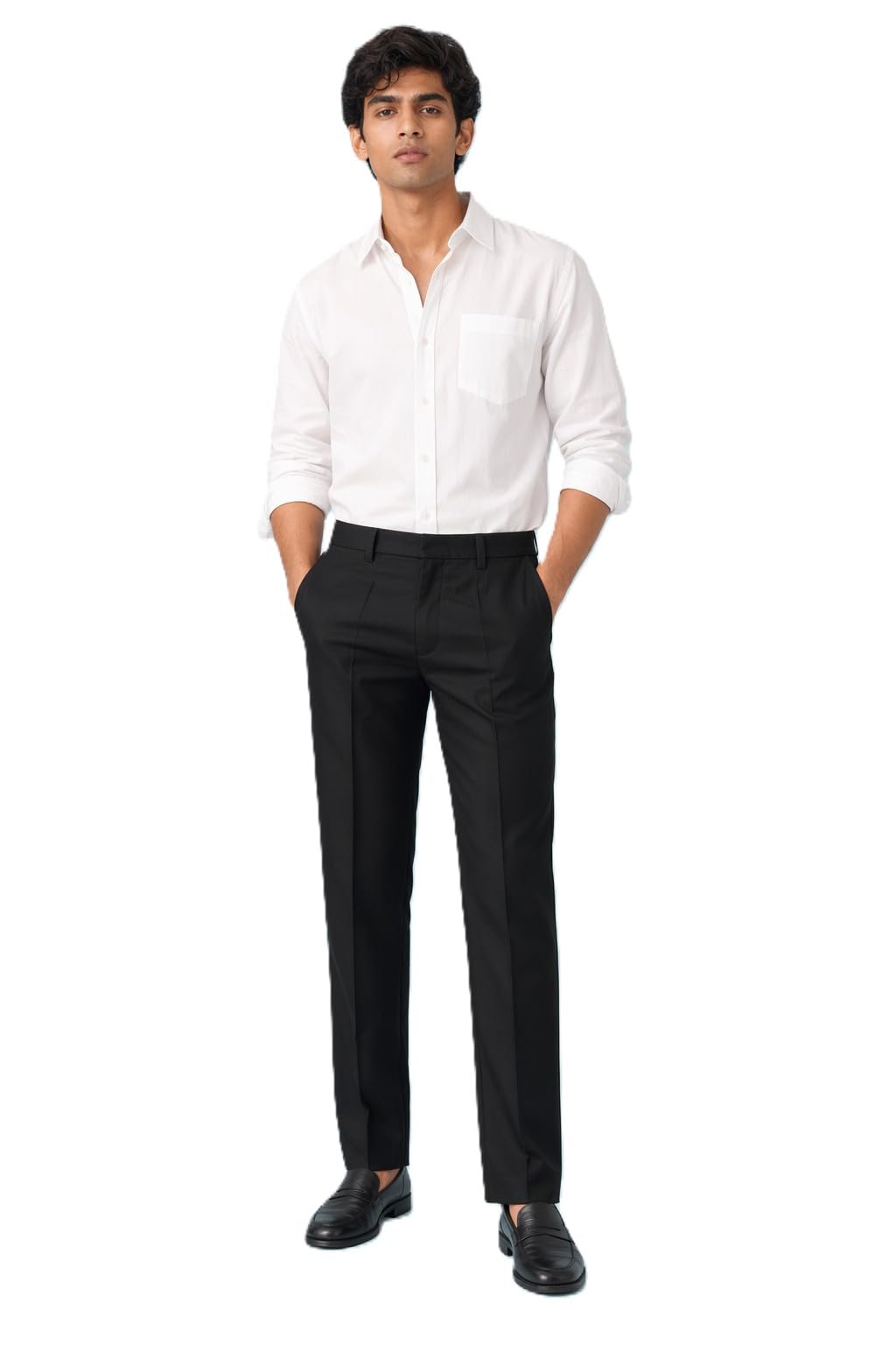Men Cotton Polo Pants with Hook & Zipper Closure, Festive Bottom Wear, Comfortable Straight Fit Ethnic Trousers for Traditional Outfits-picture-10
