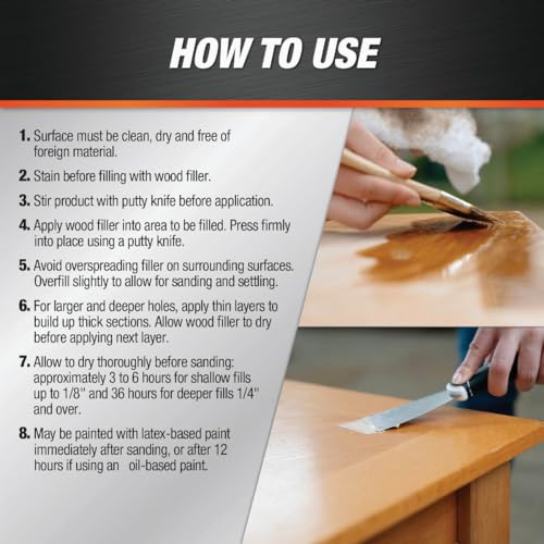 Image of DAP Plastic Wood Latex Filler, 6 Oz., Natural