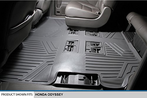 Maxliner Floor Mats 3 Row Liner Set Grey For 2011-2017 Honda Odyssey #TOP3