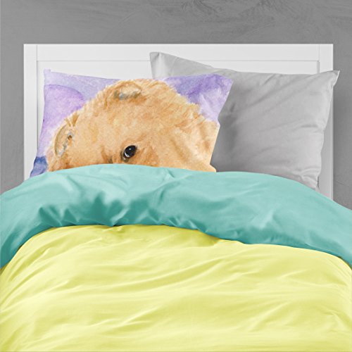 Tesori Dell' Caroline SS8834PILLOWCASE Pomeranian Traspirante Per Federe Standard, Grande, Multicolore - 2