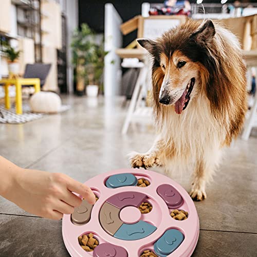 Dog-Puzzle-ToysDogs-Food-Puzzle-Feeder-Toys-for-IQ-Training-Mental-EnrichmentDog-Treat-PuzzlePink