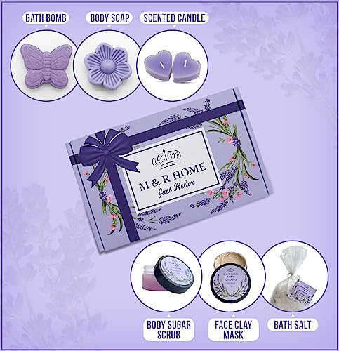 Lavender Pamper Gifts for Women, Relaxation Spa Hampers, Thinking of You Gifts, Self Care Package, Christmas Presents, Thank you Gift, Birthday Gifts, Spa gift set, Friend gift, Get Well Soon Gift - Image 3