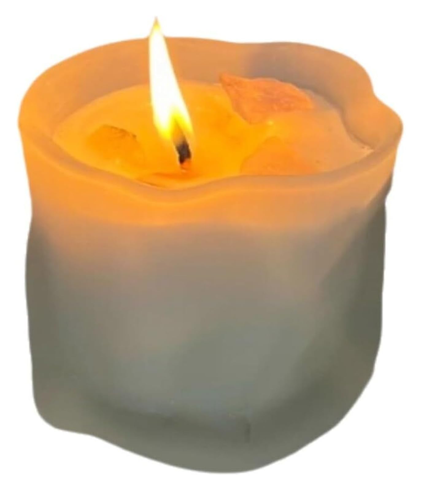Duftkerze, Wiederverwendbare Duftkerzen aus Glas, Sojawachs, ätherische Öle, langlebige Heimdekoration, mehrfarbig(Ebony Sandalwood)