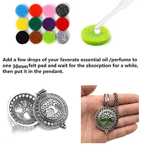 Collar difusor de aceites esenciales con diseño elefante miniatura 5