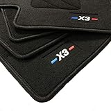  Zesfor Alfombrillas para BMW X3 E83 Acabado M (2003-2010)