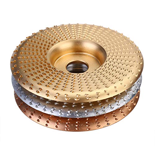 Disco muela de madera para amoladora angular de 100mm para tallar 4