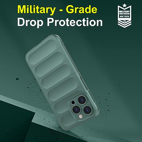 Image of amazon basics Back Case Cover for iPhone 15 Pro Max (Silicone Dark Green)