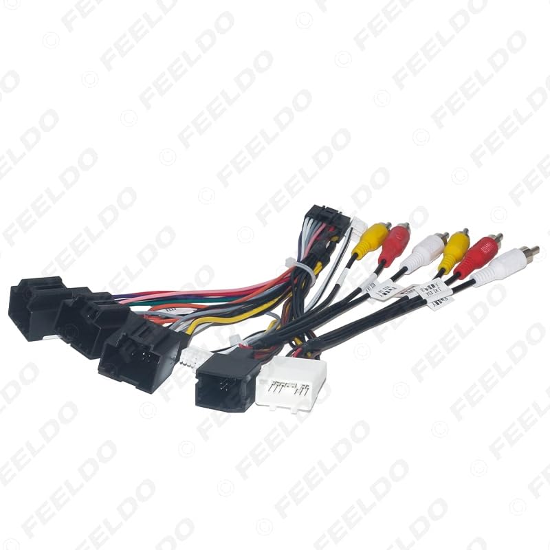 Car Stereo for Audio 16PIN Android Power Cable Adapter for Chevrolet Captiva Epica CD/DVD Player Wiring Harness #HQ6839 - (Color Name: Wire Harness)