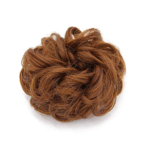 Ryalan Synthetic Hair Bun Extensions Messy Hair Scrunchies Hair Pieces for Women Hair Donut Updo Ponytail Hairpiece (2/30#)