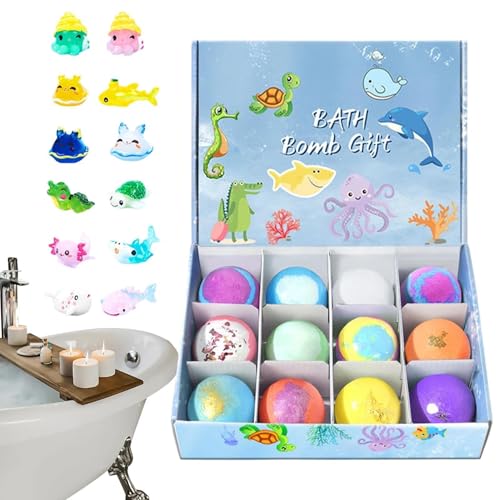 Boules d'eau contre la peur du bain avec design animaux marins