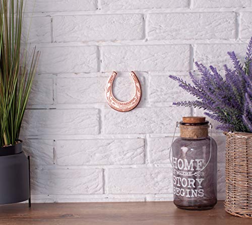 Copper Horseshoe - Copper Gifts For 7Th Anniversary, Husband Gifts For 7 Year Anniversary, 7Th Year Anniversary, 7Th Wedding Anniversary #TOP2