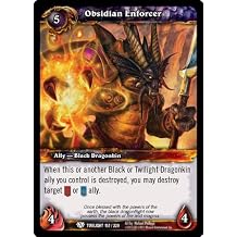 World of Warcraft TCG - Obsidian Enforcer 157 - Twilight of The Dragons