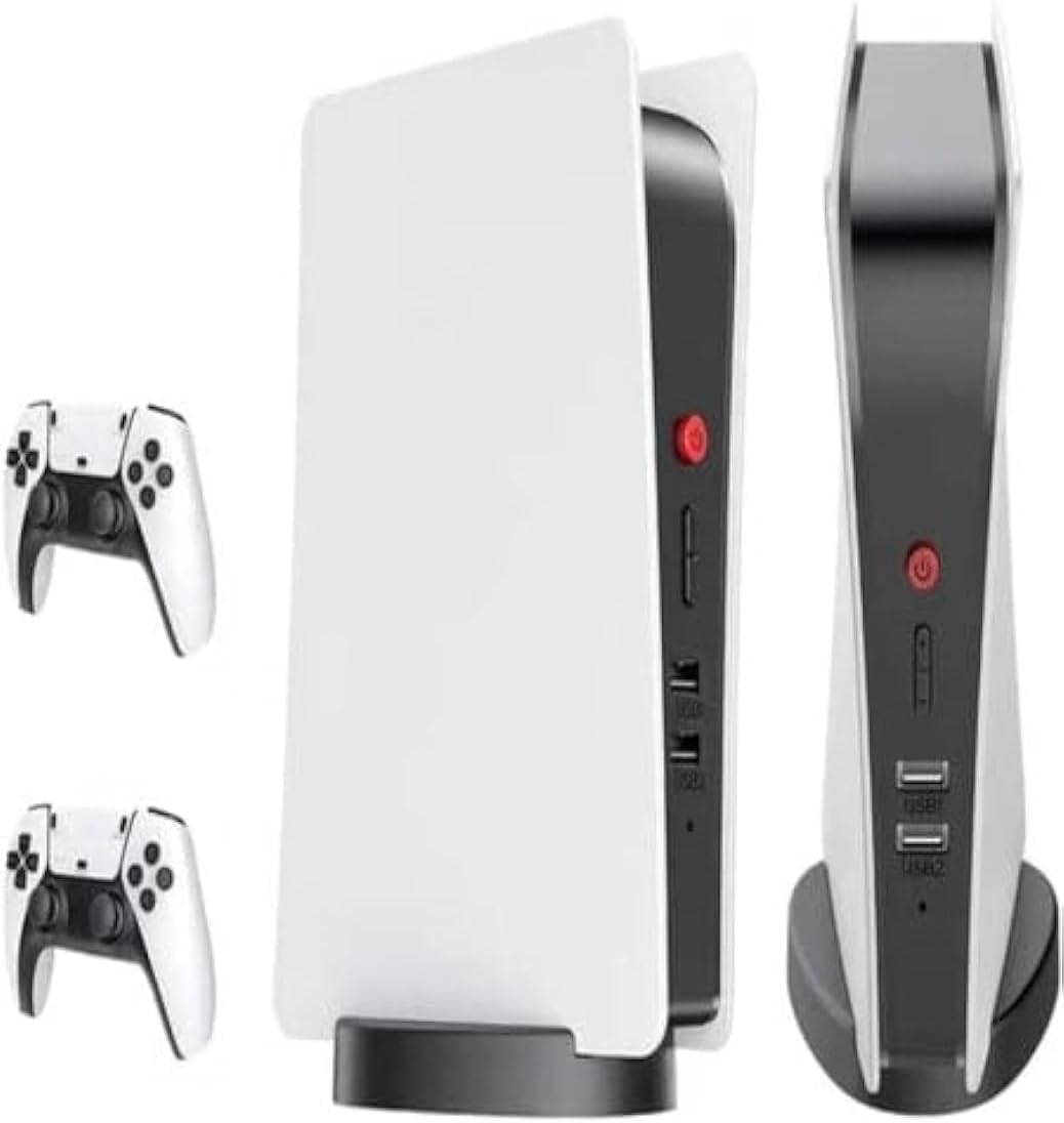 showkah® 2.4G Wireless 4K HD Game Console with Dual Wireless Gamepad Controller Built in 10000+ Video Games, Support 40 Simulators & HDMI Connection TV HD Output Game Box (128GB)