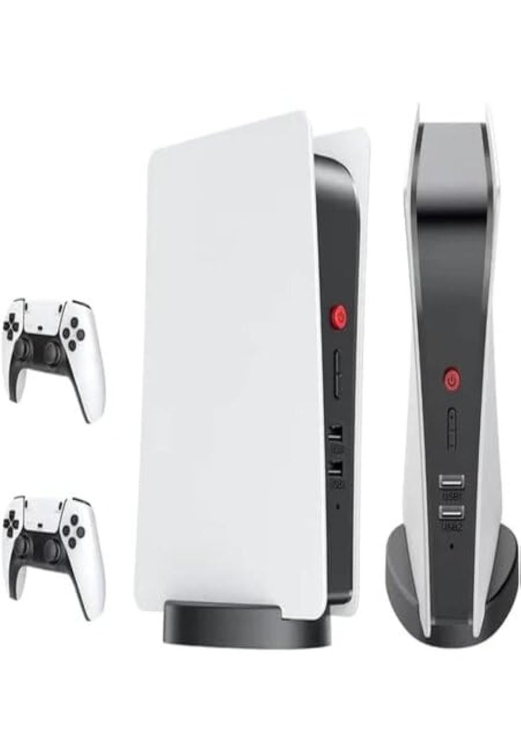 showkah® 2.4G Wireless 4K HD Game Console with Dual Wireless Gamepad Controller Built in 10000+ Video Games, Support 40 Simulators & HDMI Connection TV HD Output Game Box (128GB)