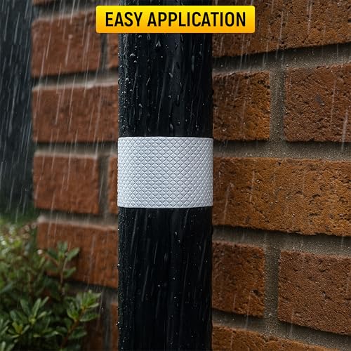 Target Control Waterproof Tape | 5M X 55MM | Pipe Tape for Leaking Water Pipes, Leak Repair, Water Proof to Stop Leaks & Waterproof Repair Tape - Image 4