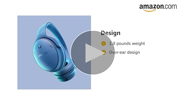 ヘッドホン BOSE QuietComfort Headphones Blue Dusk Bose QuietComfort Wireless Noise-Canceling Headphones - Blue