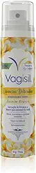 Vagisil Desodorante Íntimo Feminino Spray, Sensação de Limpeza e Frescor Instantâneo, Essências Delicadas Jasmim Branco, 75ml