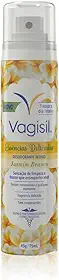 Vagisil Desodorante Íntimo Feminino Spray, Sensação de Limpeza e Frescor Instantâneo, Essências Delicadas Jasmim Branco, 75ml