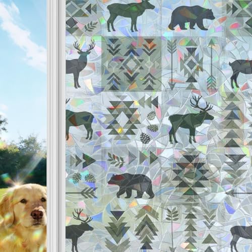 Película Decorativa para Ventanas Privacidad 19.6" x 39.3" (2pcs) miniatura 1