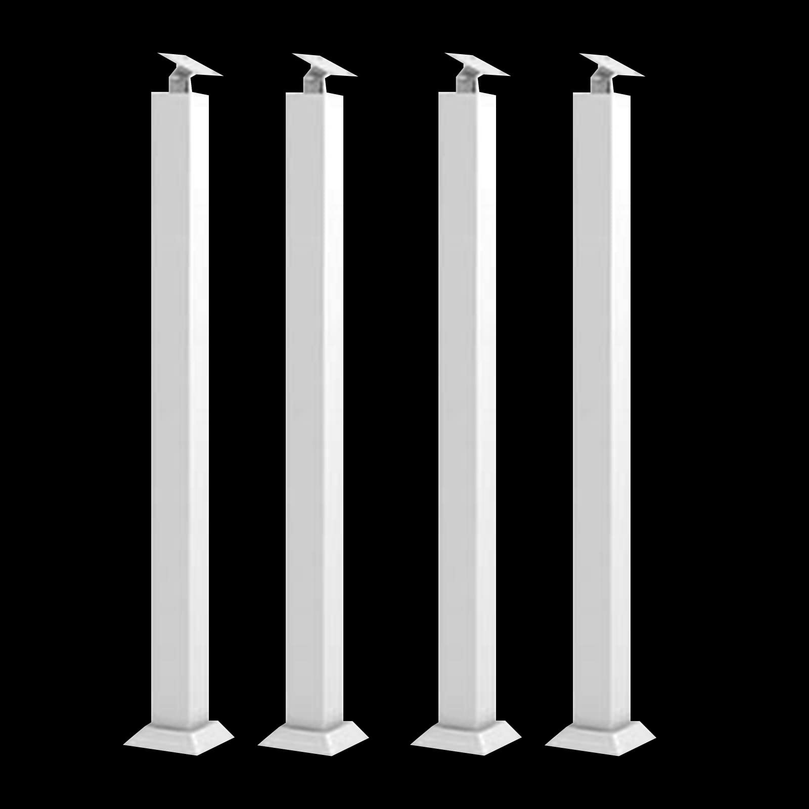 Barreaux en fer réglables de 85 cm pour sécuriser un escalier intérieur ou un accès grenier