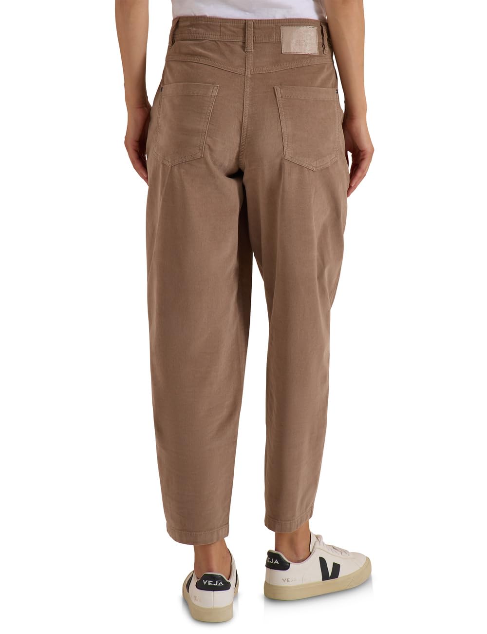 Cecil Damen Mid Waist Barrel Leg Hose im Casual Fit 3818649