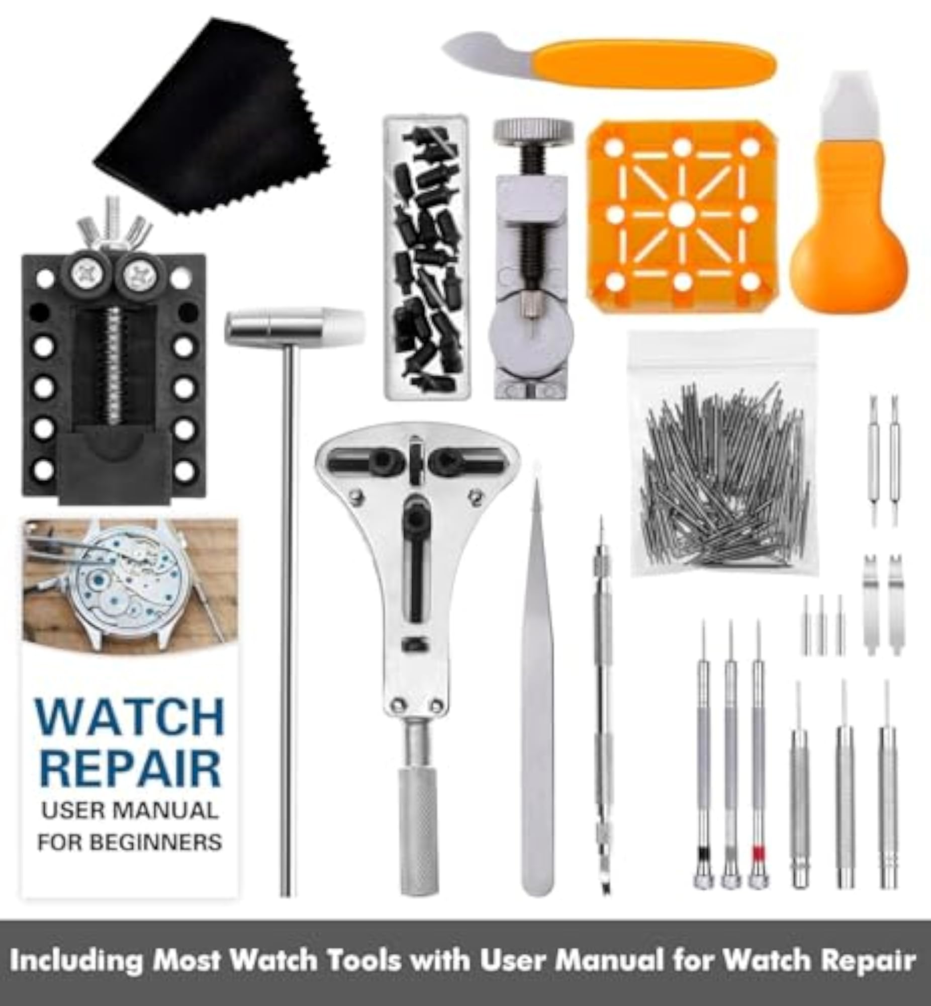 Professional Watch Repair Tools Kit, Micro Screwdriver Set