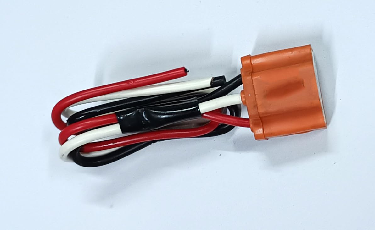 H4 Head Lamp Socket New Type Ceramic Base (Orange)-image-32