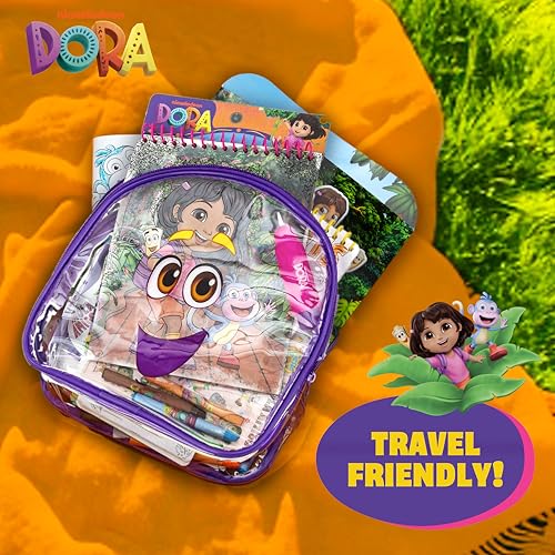 image for Horizon Group USA Dora Aqua Art, Includes Brush Pen and Reusable Water