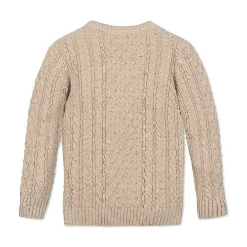 Image of Hope & Henry Girls Cable Front Pullover Sweater