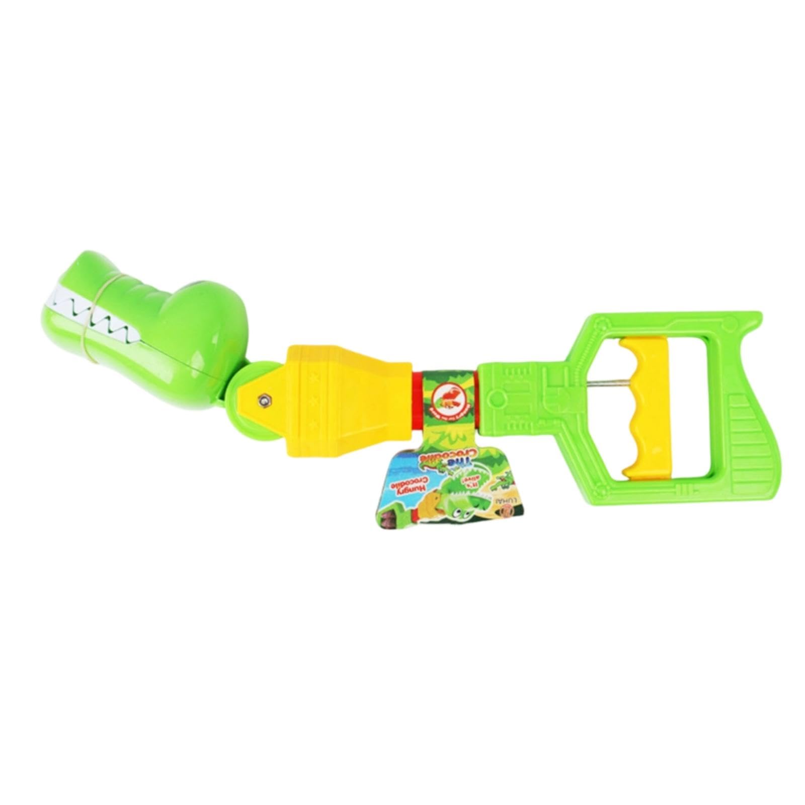 Crocodile Grabber Toy Hand-Held Crocodile Grabber Reacher for Kids, Young Children, Pretend Play, Playroom Grn Short Crocodile-image-40