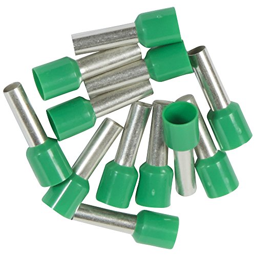 Embouts de câblage 6mm² Starfix vert unitaire pour repérage de conducteur électrique