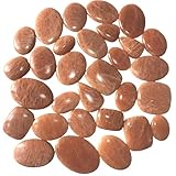 GEMKORA 100 carats Natural Orange Amazonite Gemstones Wholesale Cabochons Lot, Jewelry Making Loose