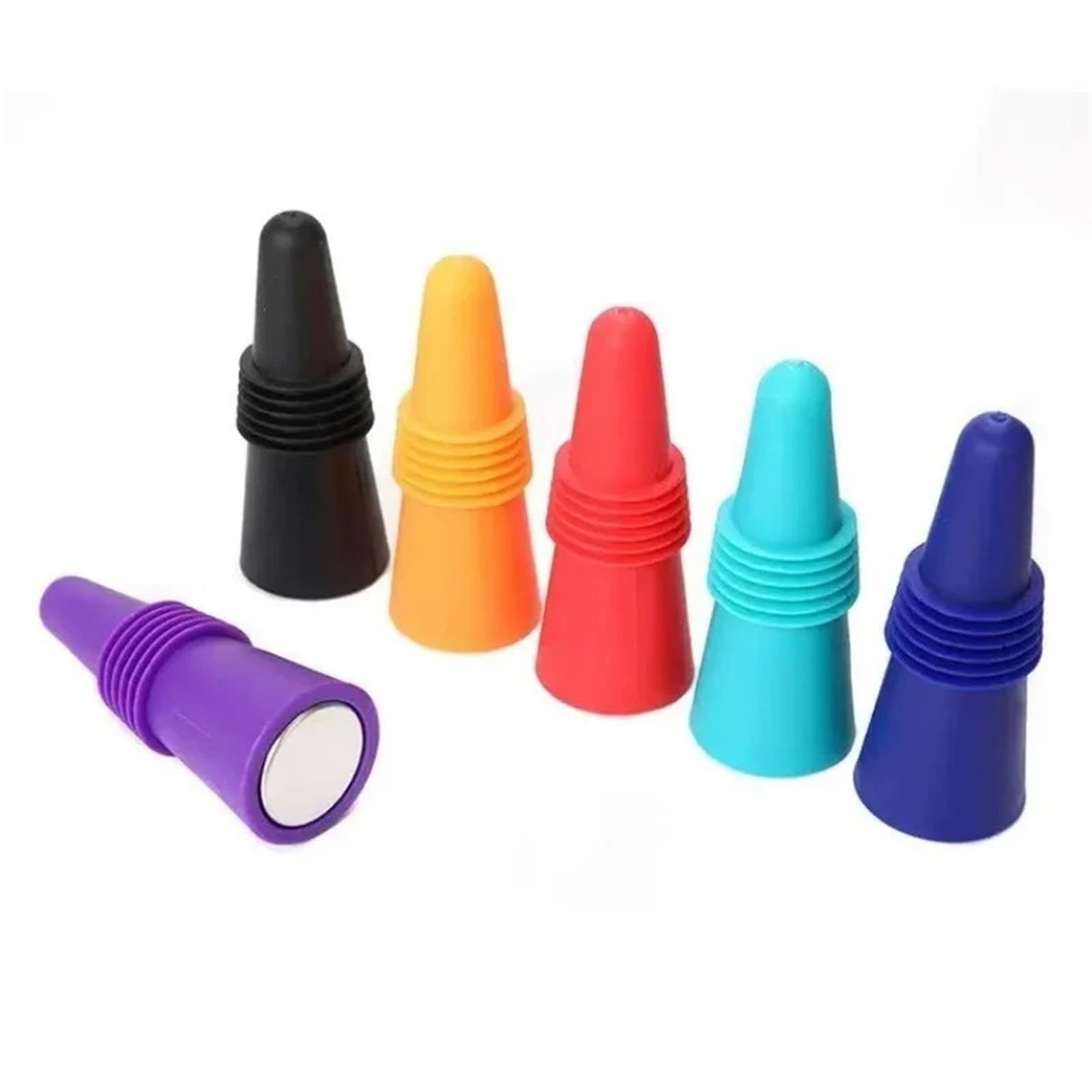 Tapones para botellas de vino, 30 tapones de silicona para botellas de vino