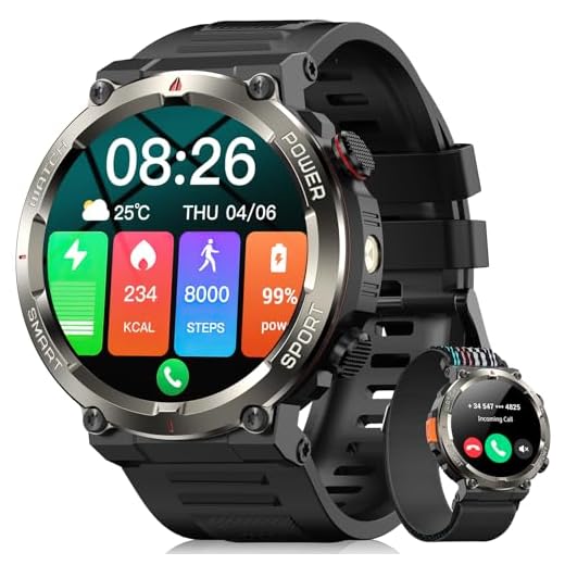 Smartwatch Militar 1,45