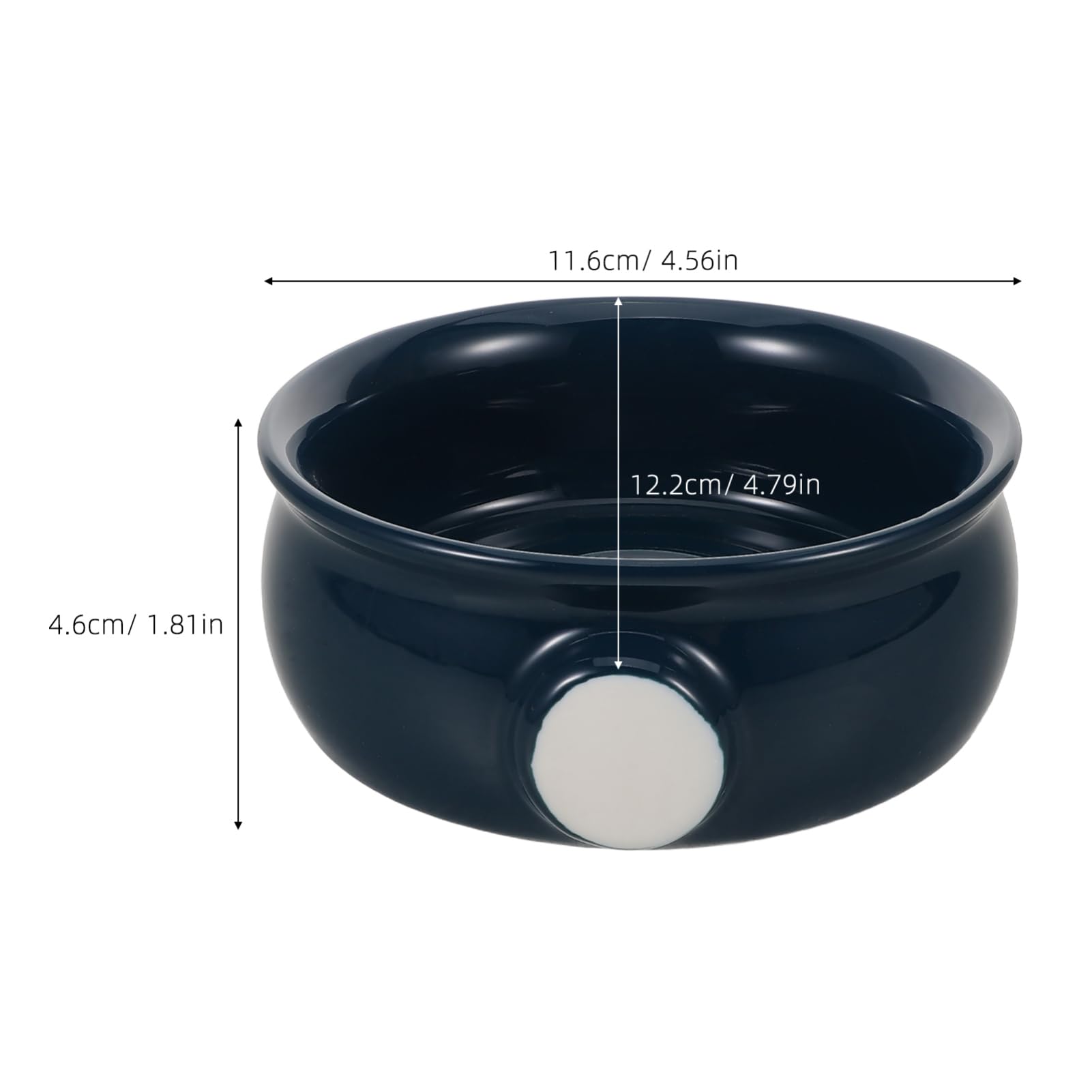 FRCOLOR Cuenco de Afeitar para Hombres de Cerámica Espiral
