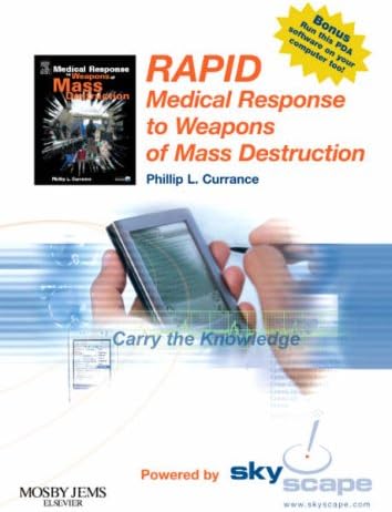 RAPID Medical Response to Weapons of Mass Destruction - CD-ROM PDA Software Powered by Skyscape Hardcover โ Import, 10 April 2007