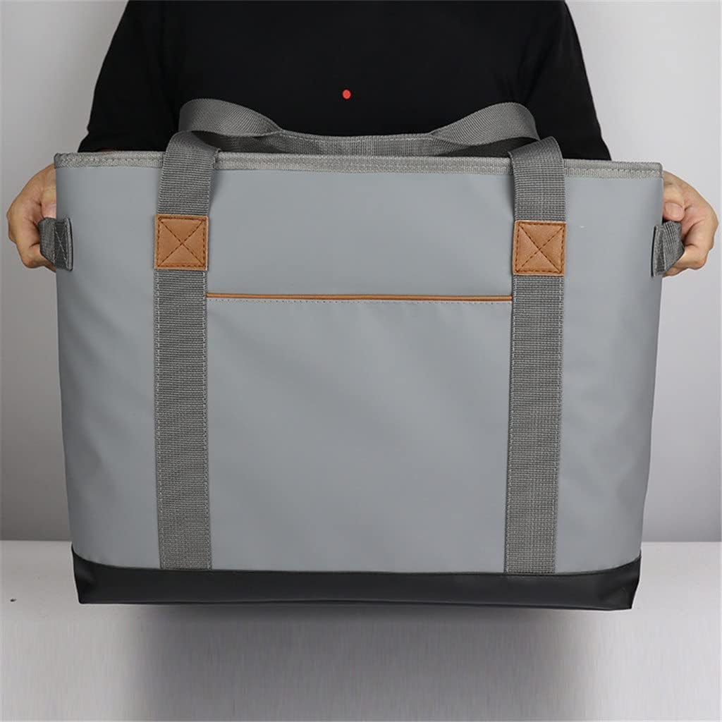 Portable Shoulder Waterproof Picnic Beer Fruit Beverage Ice Bag Pack Lunch Insulation(E)