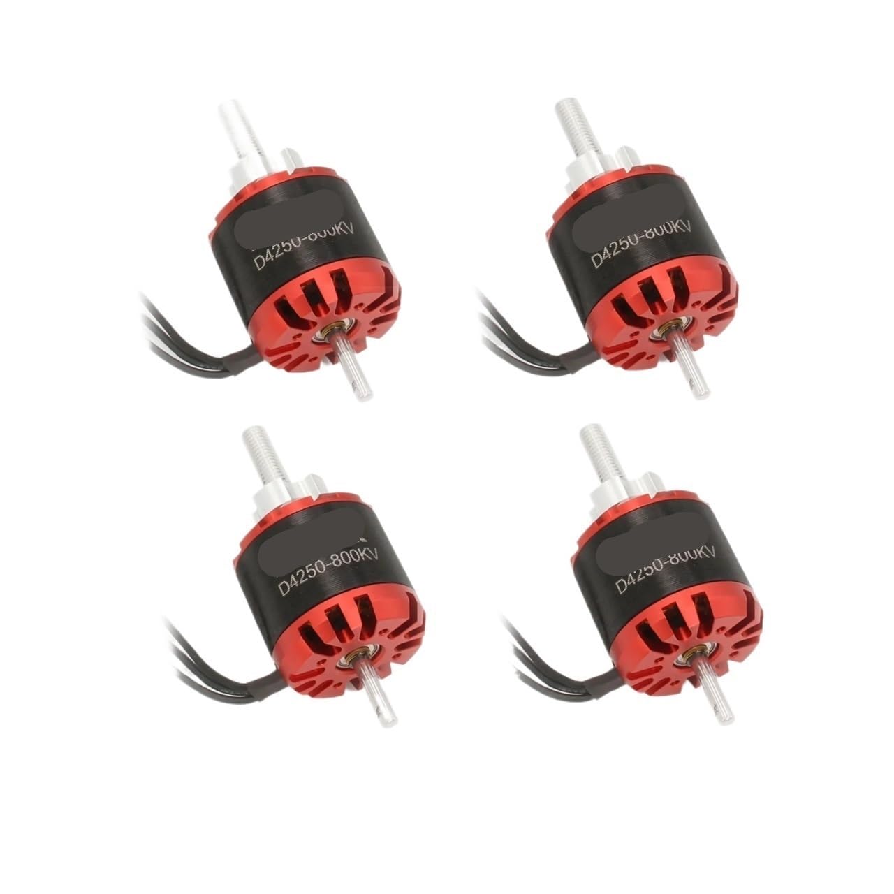 Motor sin escobillas D4250 600KV 800KV Outrunner 3-7S para Avión RC FPV Drone Ala Fija