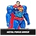 DC Comics, Metal Force Superman Action Figure, 12-Inch Extra Large Super Hero Collectible Kids Toys for Boys and Girls Ages 4 and Up