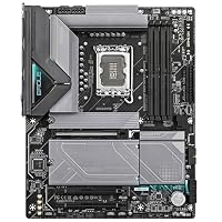 GIGABYTE Z890 Eagle Motherboard - Unterstützt Intel Core Ultra (Serie 2) CPUs, 14+1+2 Phasen VRM, bis zu 8800MHz DDR5 (OC), 1x PCIe 5.0 M.2 + 3X PCIe 4.0 M.2, 2,5GbE LAN, USB4 – Ansicht 2