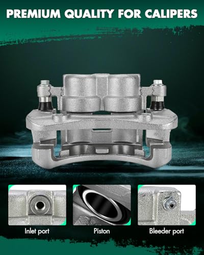 Image of SCITOO Front Right Brake Caliper With Bracket 18B4938 Compatible For Chevy Colorado 04-08 For GMC Canyon 04-08 For Isuzu i-280 06 For Isuzu i-290 07-08 For Isuzu i-350 06 For Isuzu i-370 07-08