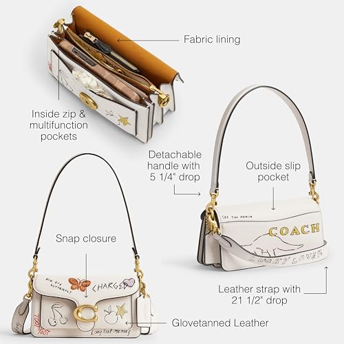 Coach Tabby Shoulder Bag 20 with Sketch Print, B4/Chalk Multi3