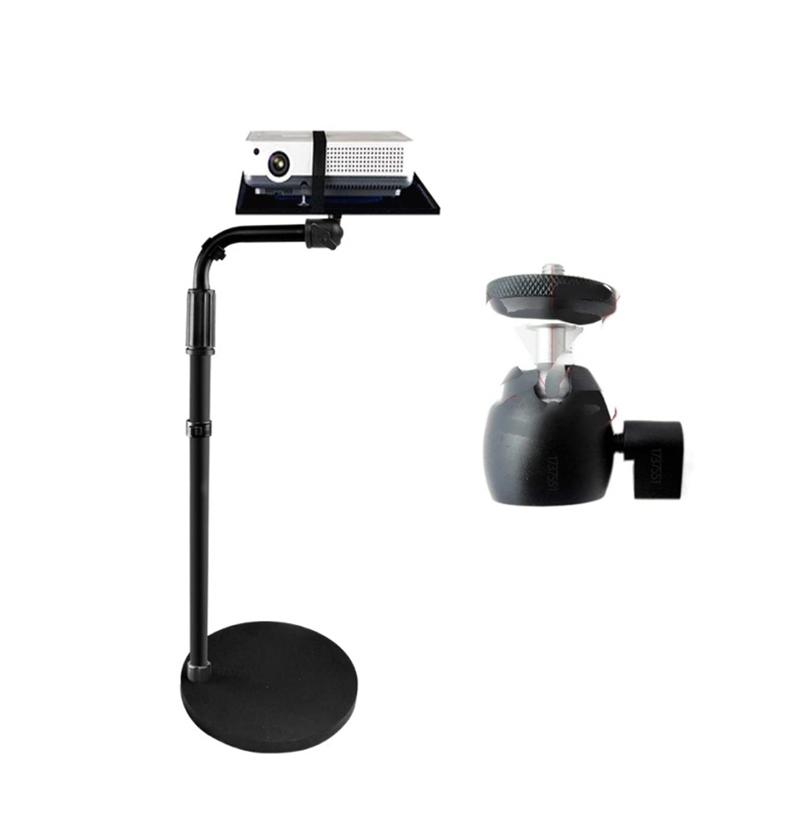 PMA-T6-85160II-P Support Projecteur avec Plateau Amovible Hauteur 1400mm