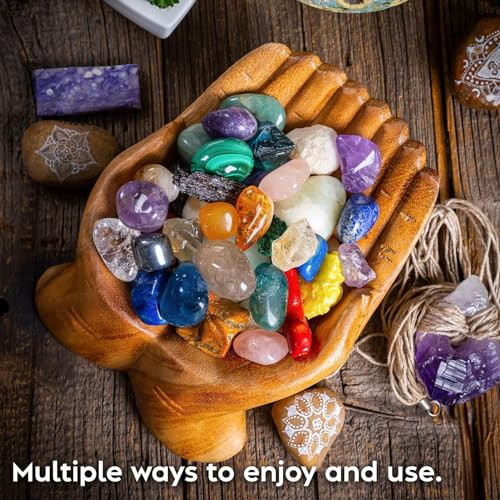 Cuencos de madera rústica y ensaladeras decorativas vintage 6