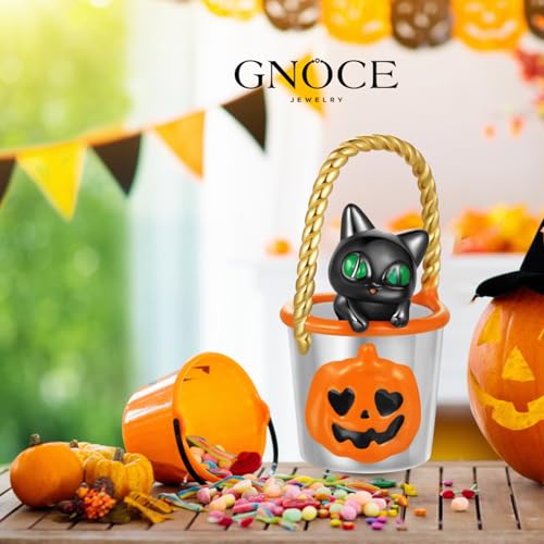 Image of GNOCE Halloween Charm Bracelet Fit Pandora Beads for Women Gift