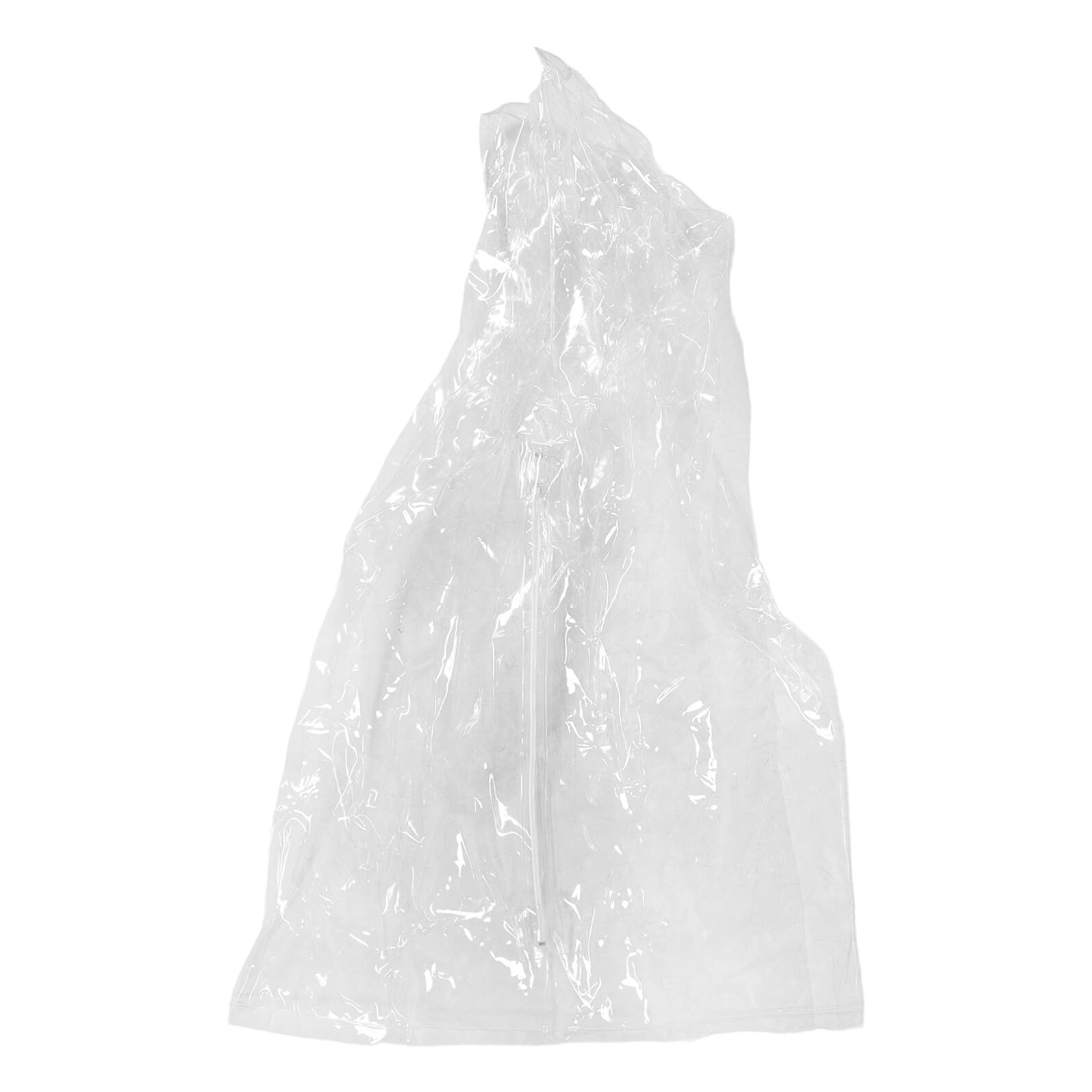 Pouf triangle transparent Amosfun avec zip pour ranger les doudous