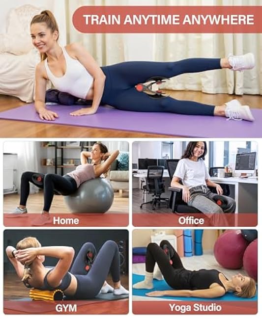Hip Trainer Kegel Exerciser, Pelvic Floor Trainer, Inner Thigh Exerciser for Women, Pelvic Floor Muscle Exercise Devices
