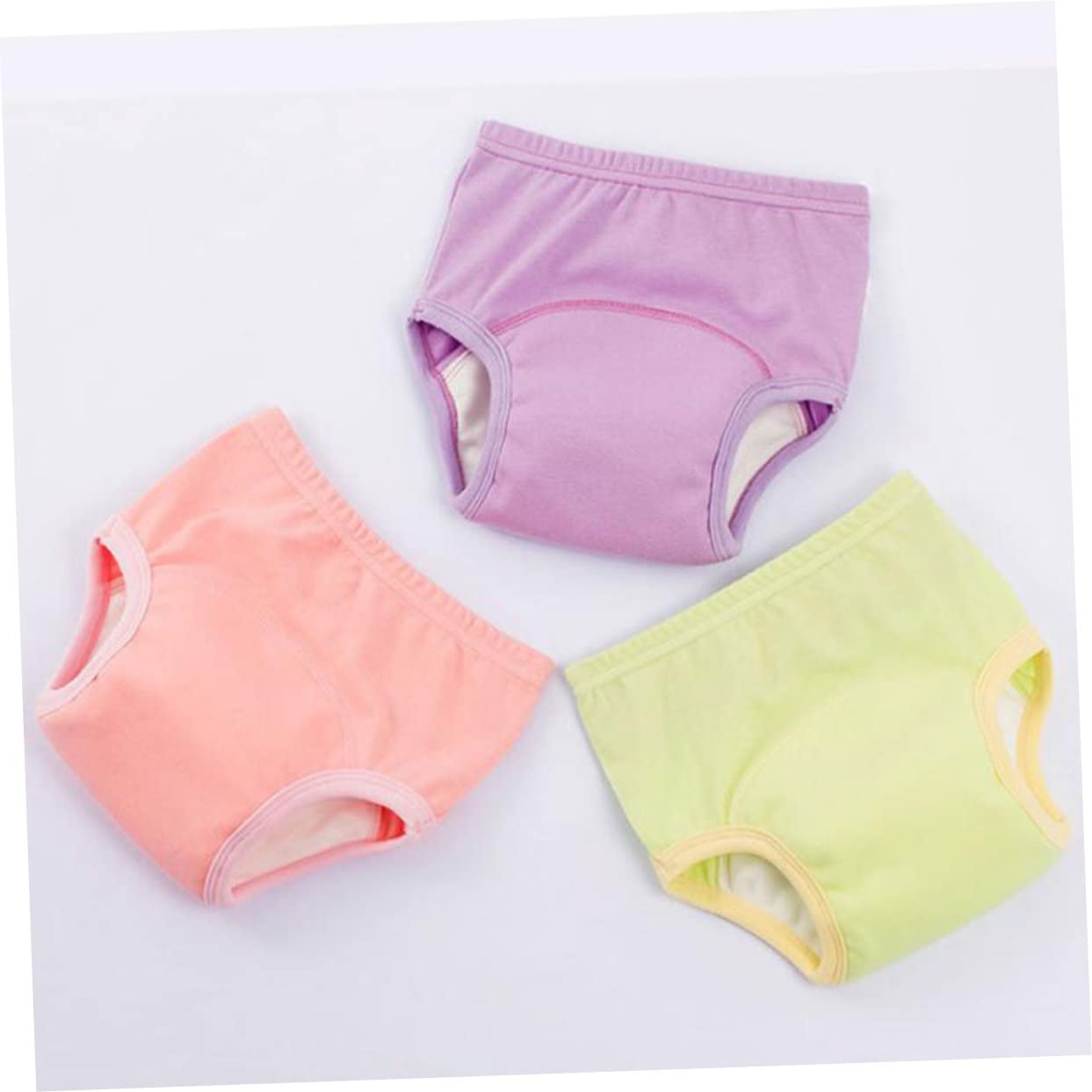 Toyvian 6pièces Pantalons Entraînement Pour Bébés Coton Respirant Lot Absorption Urine Pomme